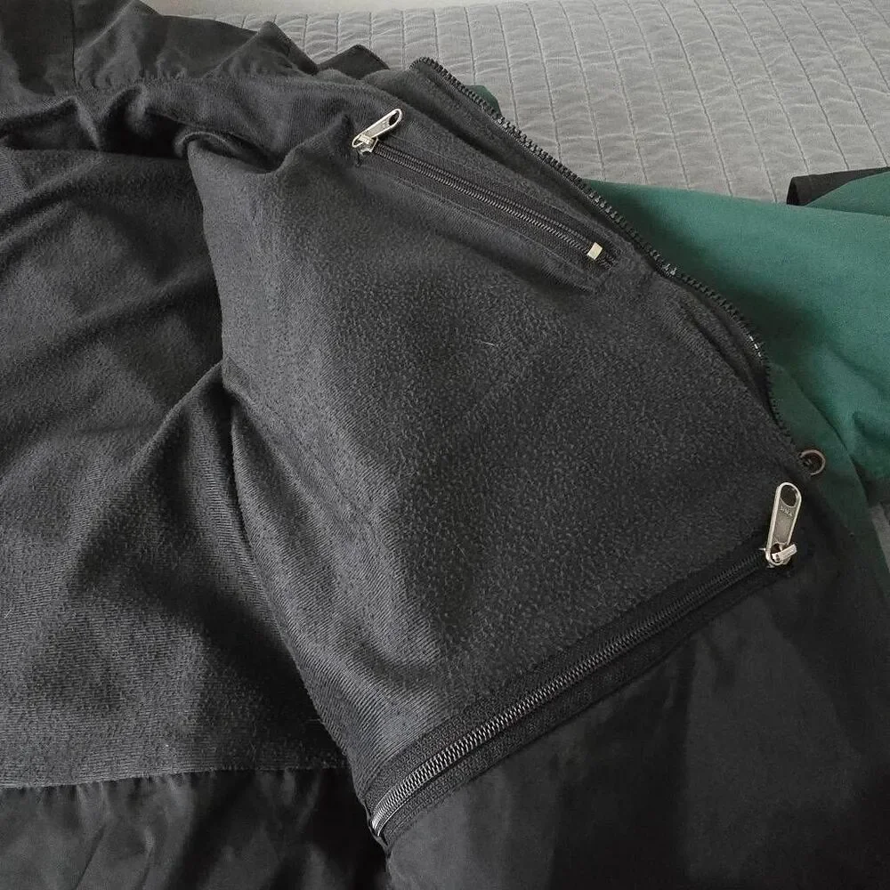 ​Vintage The North Face 1990 Mountain Jacket Gore-Tex Green Black XL Coat 90s